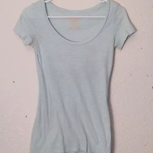 American Eagle Baby blue tee